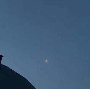 Многие жители западных областей Германии наблюдали в небе световое явление