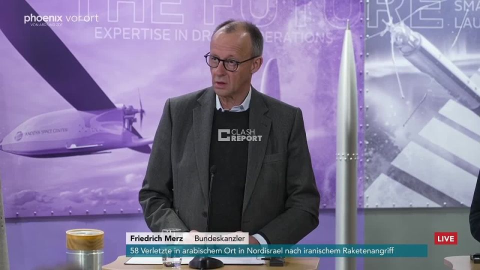 Ответственность за прекращение войны на Ближнем Востоке лежит на Иране, — канцлер Германии Мерц