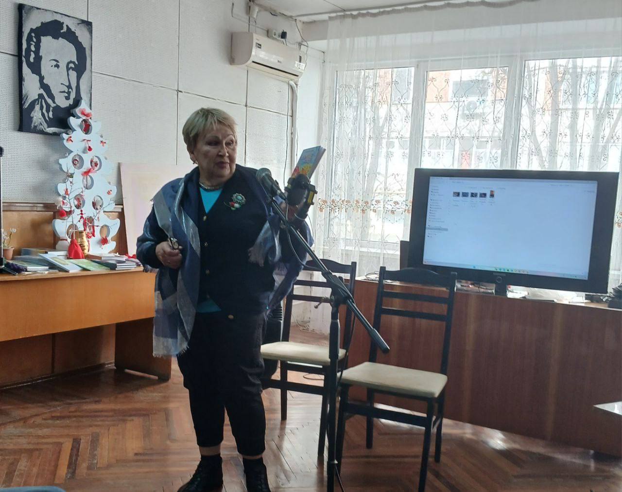 Литературно-музыкальный фестиваль прошёл в стенах Тираспольской библиотеки в рамках празднования "Мэрцишора"