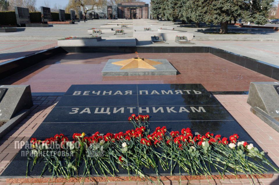 В Тирасполе также почтили память ополченцев