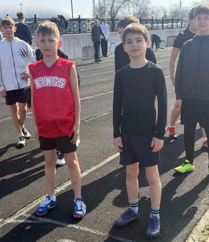 Первый старт на открытом воздухе