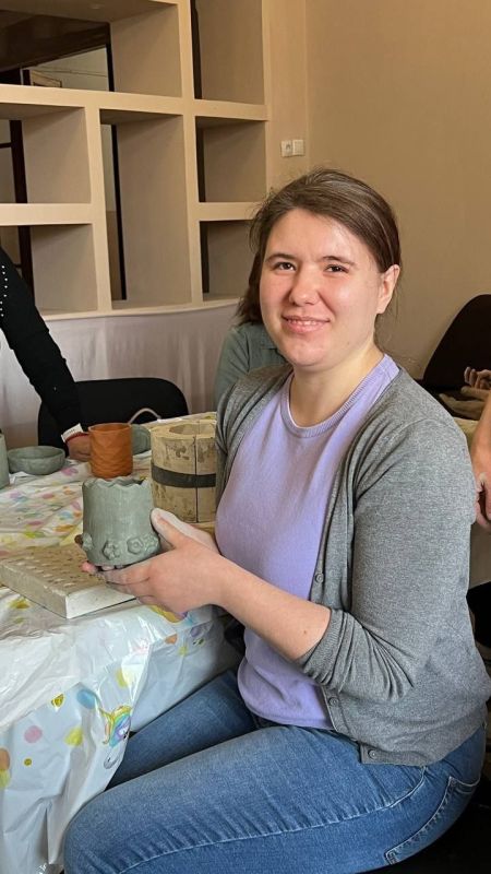 В ДК им. П. Ткаченко завершился первый мастер-класс по керамике!