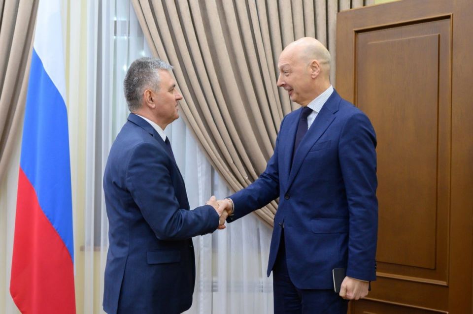 Вадим Красносельский принял делегацию ОБСЕ во главе с Томасом Ленком