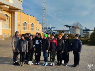 Яркие эмоции на крытой арене