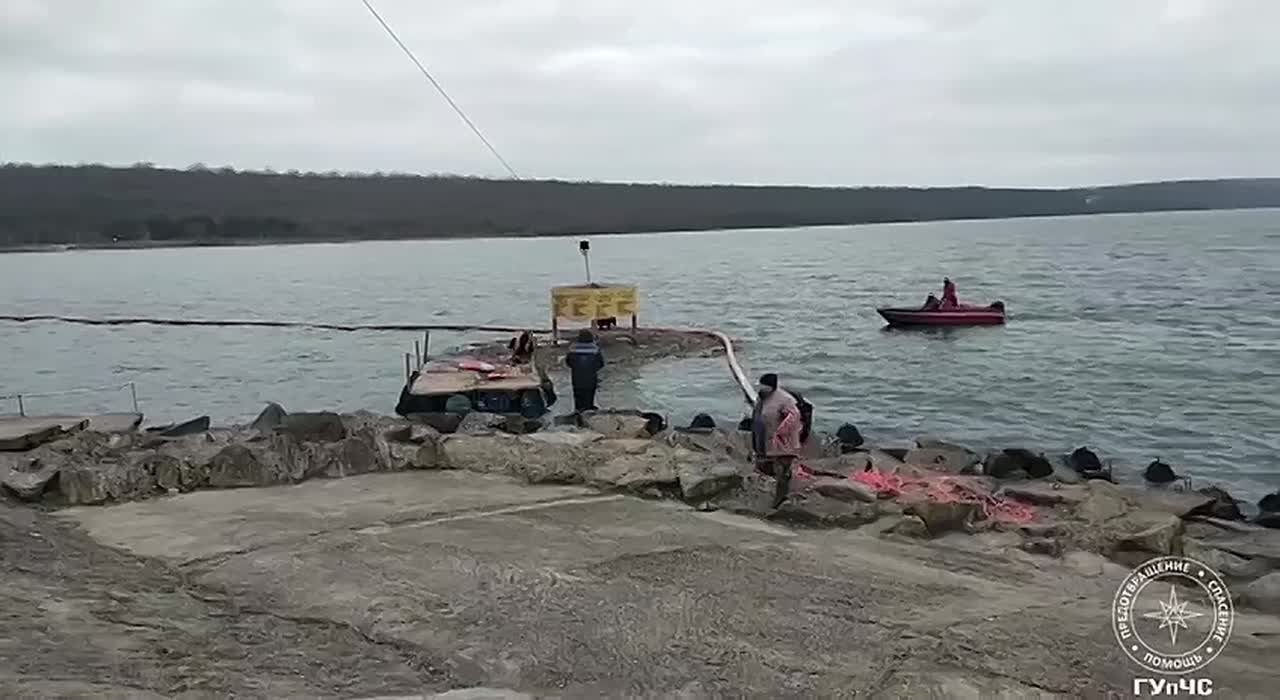 Заградительные боны на Днестре