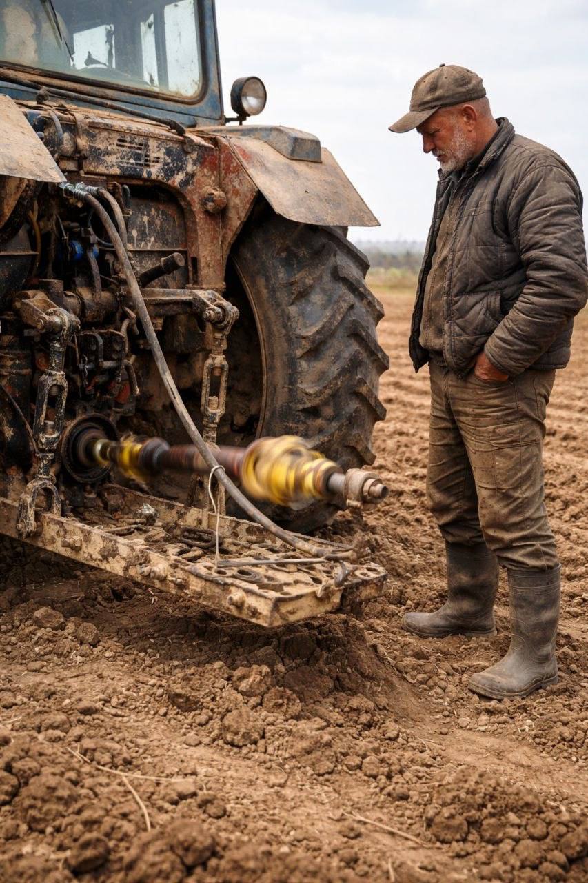 Чинил трактор – потерял руку