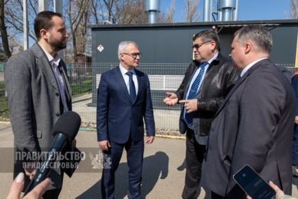 Зампред Правительства Виталий Нягу по поручению Президента посетил Дубоссарский район, чтобы проверить работу объектов энергетики