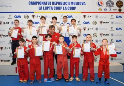 Воспитанники СК "Коровай" (Рыбница) приняли участие в чемпионате РМ по рукопашному бою