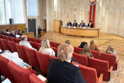 Председатель Верховного Совета ПМР, парламентарий по округу №19 (Слободзейский район) Татьяна Залевская приняла участие в заседании сессии Слободзеского райгорсовета