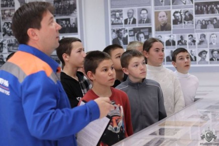 Макаренцы в музее ГРЭС в Днестровске