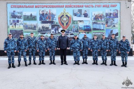 Праздник в СМВЧ. День внутренних войск 27 марта отметили в Специальной моторизованной войсковой части МВД