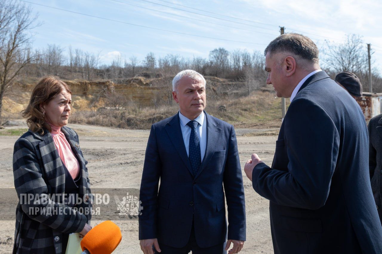 Вице-премьер Виталий Нягу проверил полигон ТБО в Рыбницком районе