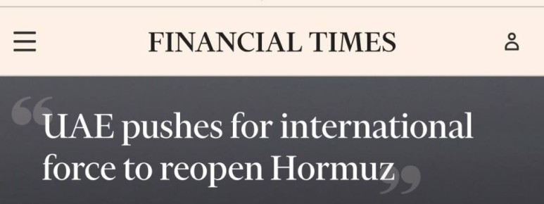ОАЭ готовы применить военно-морские силы для восстановления судоходства в Ормузском проливе, — Financial Times
