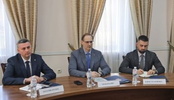 Глава МИД ПМР Виталий Игнатьев провёл встречу с и.о. Главы Миссии ОБСЕ в Молдове Изабелой Хартманн