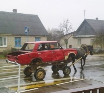 АвтоВАЗ планирует выпустить новую экологичную модель автомобиля на гужевой тяге под названием Lada Skotina