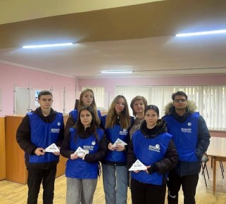 В Бендерах к акции «Улицы Героев» присоединился Бендерский политехнический институт ПГУ им. Т.Г. Шевченко