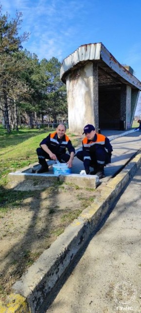 Личный состав подразделений ГУпЧС принял участие в республиканском субботнике