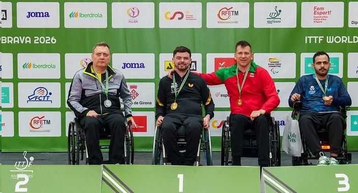 ��������������� ������������� ������� ������ �������� ������� �� ������������� ������� ITTF World Para Future Costa Brava 2026