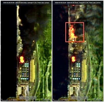 Последствия ударов по терминалу в Усть-Луге