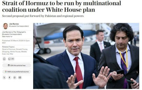 ��� ���������� �������� ��������� ������ ��� ������������� ��������, � The Daily Telegraph