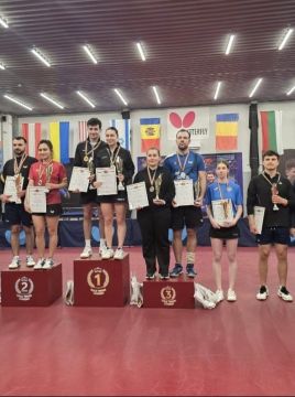 Воспитанницы Республиканской школы настольного тенниса в Дубоссарах отобрались на чемпионат Европы