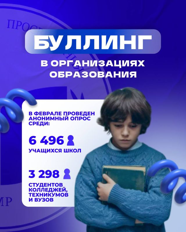 О профилактике буллинга в школах и организациях СПО