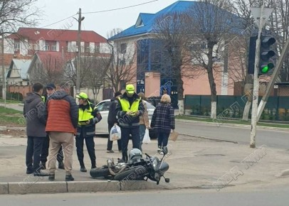 ДТП с участием мотоциклиста