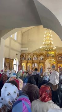 Православные христиане отмечают Вербное воскресенье