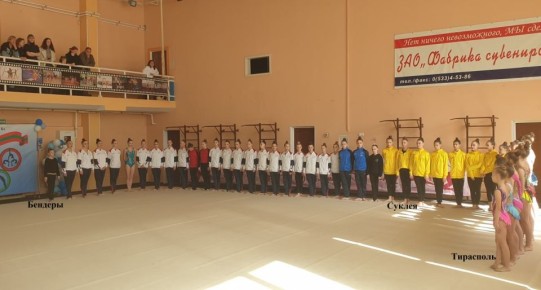 Чемпионат Приднестровья по художественной гимнастике провели в столице