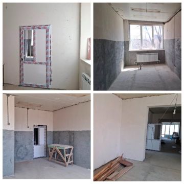 Ремонт стоматологии. В Рыбницком отделении Государственной региональной стоматологической поликлиники им. В.М. Арестова с прошлого года идёт ремонт