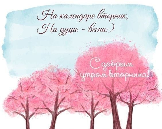 7 апреля - чудесный вторник