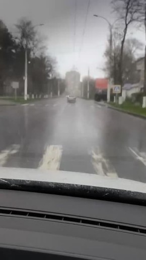 Сегодняшний град в Тирасполе