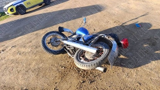 Водитель буса сбил 14-летнего мотоциклиста в Терновке