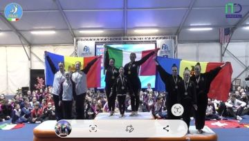 Спортсменки Суклейской ДЮСШ завоевали бронзу на международном чемпионате по спортивной акробатике в Италии