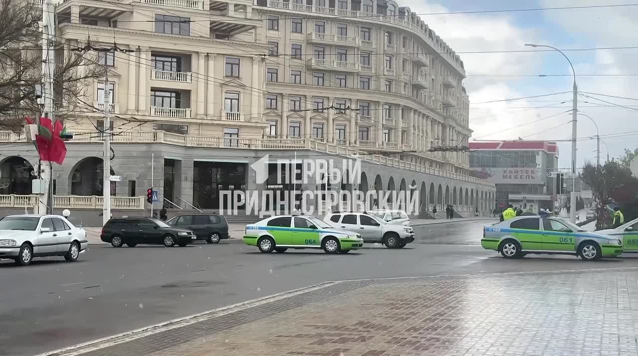 Эстафета закончилась. Центр Тирасполя начали открывать для проезда