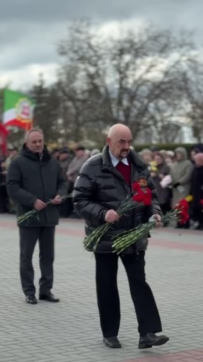 В Тирасполе состоялась церемония возложения цветов, посвящённая Дню освобождения города от немецко-фашистских захватчиков