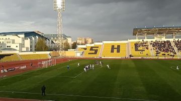 Радуга над стадионом