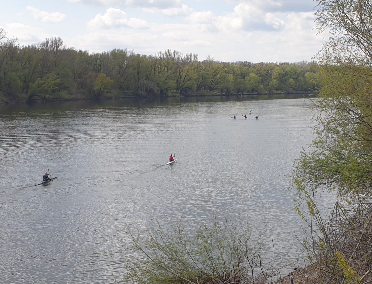 Гребцы на байдарках и каноэ провели первый старт на воде