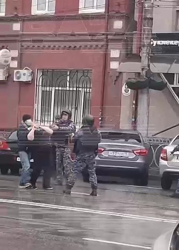 Видео захвата вооружённого лудомана во Владикавказе