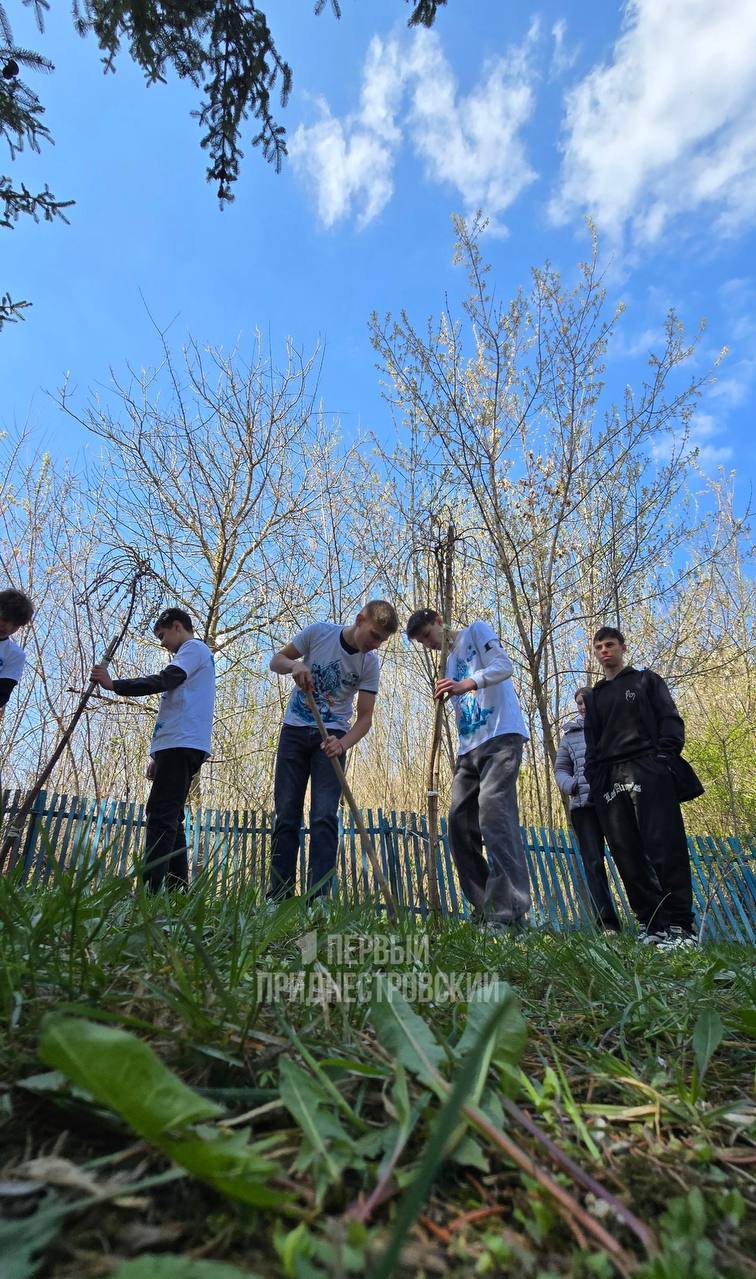 После экскурсии в Хрустовой высадили деревья в память о Якове Кучерове