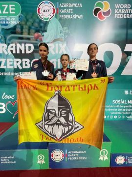 Каратисты из тираспольского клуба «Богатырь» завоевали 9 медалей на международном турнире в Азербайджане