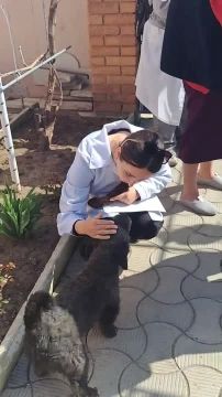 Студенты-ветеринары вместе с преподавателем вакцинировали от бешенства кошек и собак в Тирасполе