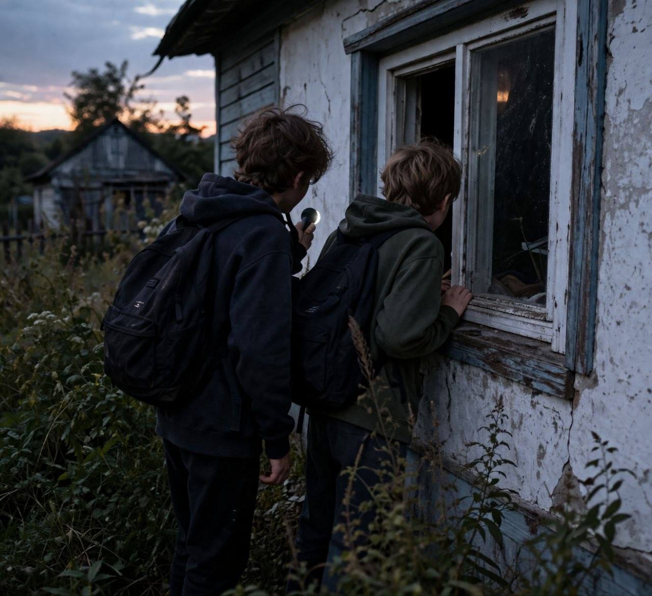 «Исследователи» с кухонным ножом