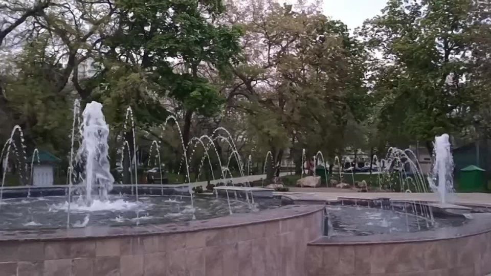 Фонтаны заработали и в Бендерах