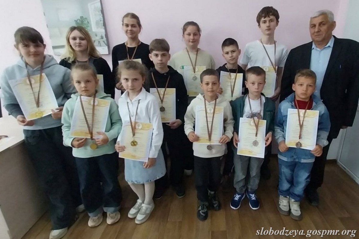 Юные шашисты Чобручской ДЮСШ №4 – в числе призёров чемпионата ПМР