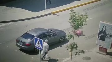 Пешеходный переход стал местом ДТП