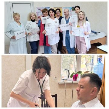 Акция в Республиканской клинической больнице