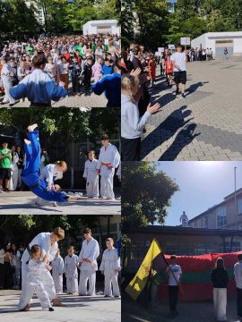 В Бендерской школе №13 прошёл масштабный День здоровья с участием международных чемпионов