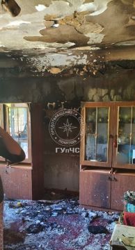 В Дубоссарах горела квартира