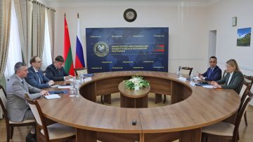 Виталий Игнатьев принял и.о. Главы Миссии ОБСЕ в Молдове Изабелу Хартманн